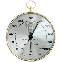 TFA-Dostmann 45.2007 45.2007 Thermo- en hygrometer Goud
