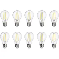 Sygonix SY-5275992 LED-lamp Energielabel E (A - G) E27 Peer 7.3 W = 60 W Warmwit (Ø x h) 60 mm x 104 mm Niet dimbaar 10 stuk(s)