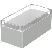 Bopla EUROMAS M 242 G 02242100 Industriële behuizing 240 x 120 x 100 Polycarbonaat Grijs-wit (RAL 7035) 1 stuk(s)