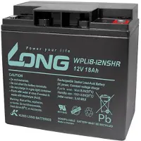 Long WPL18-12SHR Loodaccu 12 V 18 Ah Loodvlies (AGM) (b x h x d) 181 x 167 x 76 mm M5-schroefaansluiting Geringe zelfontlading, Onderhoudsvrij