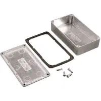 Hammond Electronics 1550WHBK Universele behuizing 222 x 146 x 106 Aluminium Zwart 1 stuk(s)
