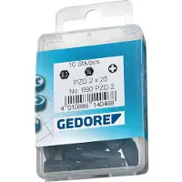 Gedore 690 3 L S-010 Set schroevendraaierbits