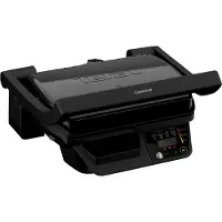 Tefal GC7P08 Indoor Grill en Grillplaat - Optigrill-technologie - 6 automatische kookprogramma's - Diktesensor - Roestvrijstalen afwerking