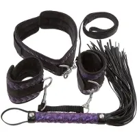 Bad Kitty Teugel Bondage Set met Zweep Beginners Set