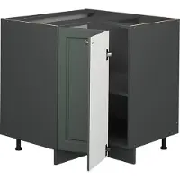 Vicco Fame-Line Hoekkast – 80.5 cm, WB Eik Groen-Goud Landhuis