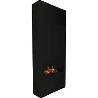 Xaralyn Stoomhaard - Ambiance ECB - zwart, houtlook - 3,5 kW verwarming - met afstandsbediening - Opti-Myst elektrische haard - Cassette 600 - tunnelhaard - ruimteverdelende haard