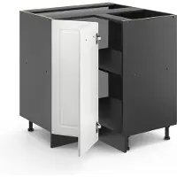 Vicco R-Line Hoekkast – 75.6 cm, WB Eik Wit Landhuis
