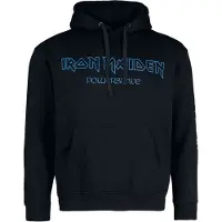 Iron Maiden Trui met capuchon - New Powerslave - S tot XXL - voor Mannen - zwart - Maat M