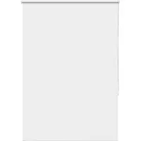 vidaXL Rolgordijn verduisterend 110x150 cm stofbreedte 105,7 cm wit