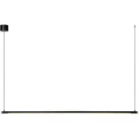 Lucide Strakke hanglamp Marnik zwart 150cm