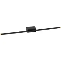 Lucide MARNIK - Wandlamp - LED Dimb. - CCT - 1x13W 2700K/4000K - Handbewegingssensor - Zwart - Premium