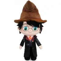 Harry Potter Sorteerhoed Pluche Knuffel 30 cm - Speelgoed Knuffels - Knuffelpop voor Kinderen Jongens Meisjes - Ron, Hermione, Voldemort, Hagrid, Snape, Dumbledore, Dobby