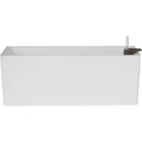 Artevasi Jardiniere Rimini - 20 x 51 x H 20 cm - 17 L - Blanc