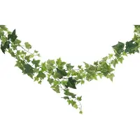 Chaks kunstplant/hangplant slinger - Klimop/hedera - groen - 180 cm - lang - planten guirlandes