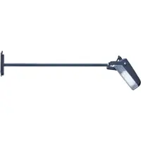 Searchlight Wandlamp buiten Pub, zwart, Aluminium, Modern, Wandlamp buiten