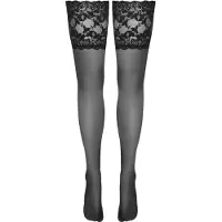Cottelli collection Sexy Kousen met Breed Kanten Rand