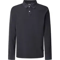 Pepe Jeans Zwarte Katoenen Heren Polo Shirt