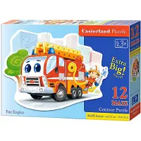Castorland Fire engine - 12MAXI stukjes
