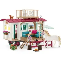 Schleich 42593 Caravan Toy Veelkleurig Kinderen