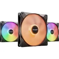 be quiet! LIGHT WINGS LX 140mm PWM high-speed Triple Pack - Behuizing ventilator