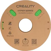 Creality Hyper PLA Groen 1 kg, Hoge snelheid 30-600 mm/s, Dimensie nauwkeurigheid +/-0,02 mm, Compatibel met de meeste FDM 3D-printers, 1 kg (2,2 lbs) spoel