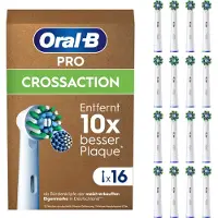 Oral-B Pro Cross Action - Opzetborstels - Met CleanMaximiser Technologie - 16 Stuks