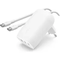 Belkin 67W 3-Port USB-C Wall Charger Wit