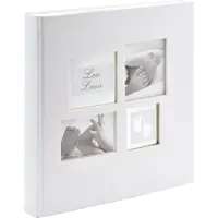 Walther design UK-172 Fotoalbum (b x h) 28 cm x 30.5 cm Wit 60 bladzijden