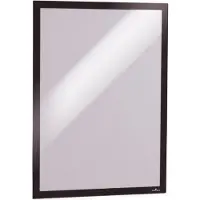 Durable Duraframe informatiekader A3 zelfklevend zwart (2 stuks)