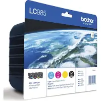 Brother Inktcartridge LC-985VALBP 4-kleuren Multipack