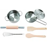 Hape Houten Speelgoed Kookset