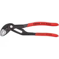 Knipex 87 01 180 SB Cobra waterpomptang PVC grip 180mm - 36mm capaciteit