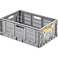 Alutec 05120 Vouwkrat (l x b x h) 400 x 600 x 230 mm Grijs 1 stuk(s)