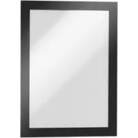 Durable DURAFRAME A5 Displayframe Zelfklevend Zwart Klevend PVC (Polyvinylchloride) 487101 23,6 (B) x 17,6 (H) cm 2 Stuks