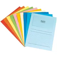 Elco Ordo Cassico L-map met venster A4 100 stuks 220 x 310 mm Assorti kleuren