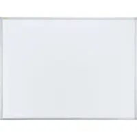 Franken Whiteboard X-tra!Line, wandmontage in staand en liggend formaat, frame van wit gelakt staal en aluminium, magnetisch, opbergbak, B 1500 x H 1000 mm