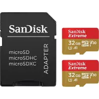 SanDisk Micro SDHC Memory Card Extreme, 32 GB, 100 MB/s