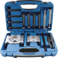 Bgs 7750 Set van 14 stuks scheidingsmessen voor het werken aan kogellagers.