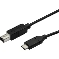 StarTech.com 3m USB-B naar USB-C Kabel, USB 2.0, Type C naar USB-B Data Transfer Kabel