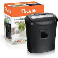 Peach PS500-40 Papierversnipperaar 10 vellen Cross cut 5 x 16 mm P-4 21 l Ook geschikt voor Nietjes