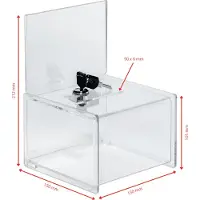 Sigel transparante actiebak met A6 display