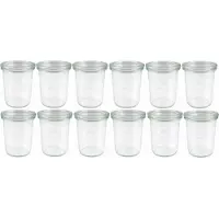 Weck 760 Mini-stormglas 12 stuks 160 ml zonder ringen en klemmen
