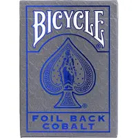 Cartamundi Jeu de cartes Ultimates Mettaluxe Bleu