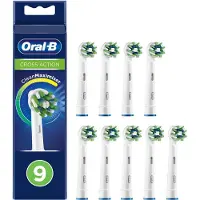Oral-B Cross Action 9 stuks - CleanMaximiser opzetborstels