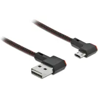 DeLOCK 85270 Easy USB 2.0 Kabel Typ-A zu Typ Micro-B 50 cm rechts