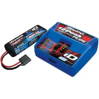 Traxxas EZ-Peak Plus Lader 2970G + 1x 2S Lipo 5800mAh 2843X EU Versie / Aanvullend Pakket, RC Lader
