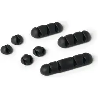 Durable Kabelhouder Cavoline Clip Mix Zwart 7 Stuks