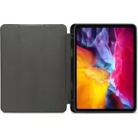 Mobilize Pu Leather Solid Folio Book Case Zwart Apple iPad Air 2020 (IPad Air 10.9 (2020), IPad Pro 11 (2020), iPad Air 10.9 (2022)), Tablethoes, Zwart