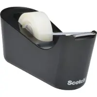 Scotch plakbanddispenser C18, zwart + Magic onzichtbare plakband, 19 mm x 33 m, incl. 1 rol