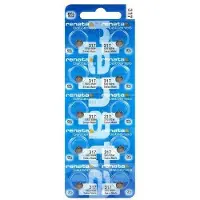 Renata 317 / SR516SW / SR62 zilveroxide knoopcel batterij 10 stuks